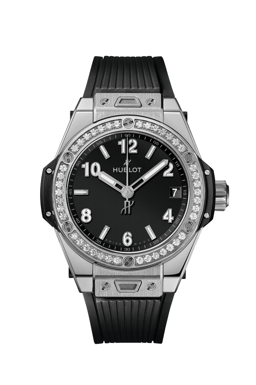 Relógio Hublot Big Bang One Click Steel Diamonds 39mm - 465.Sx