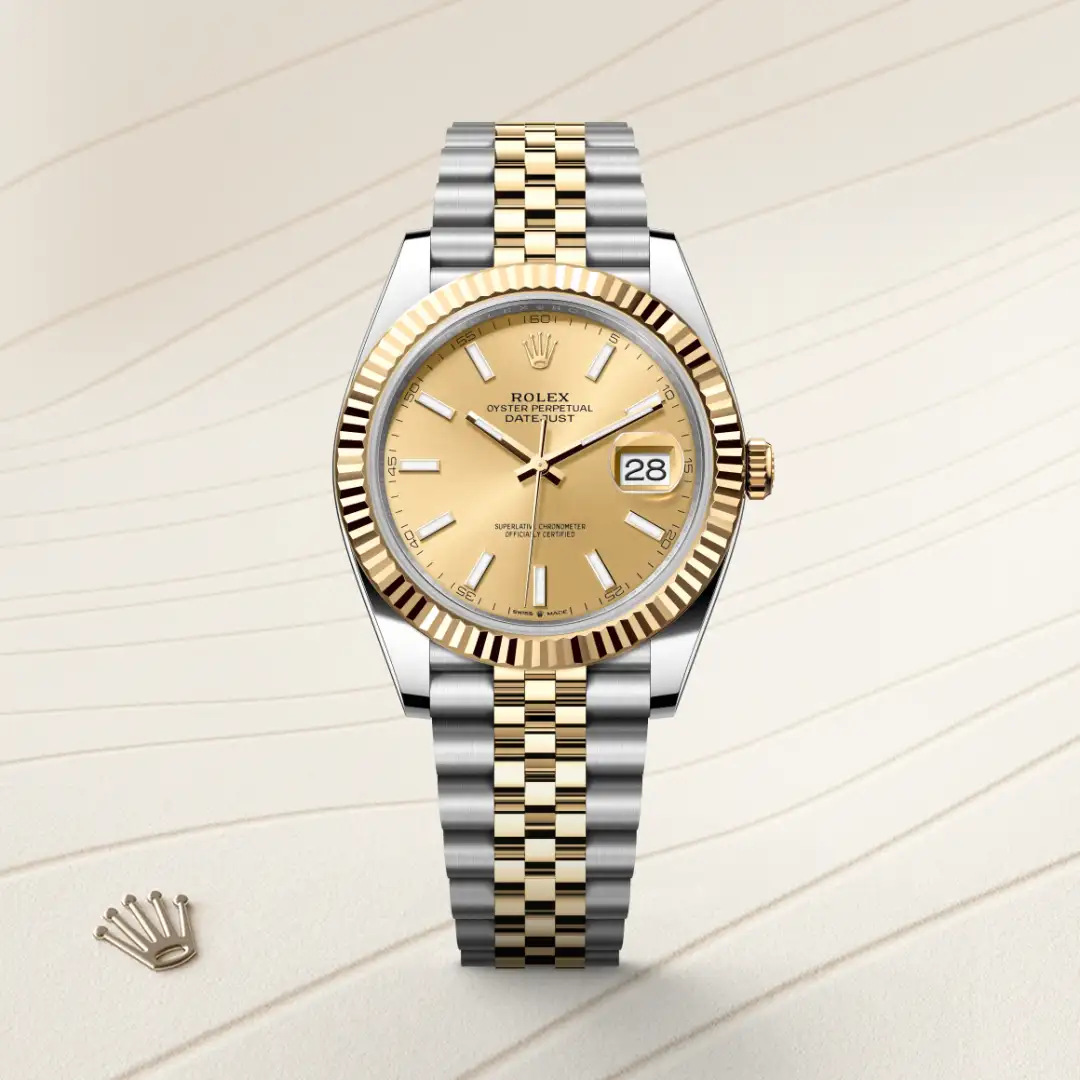 Rolex Datejust 41 Rolesor amarelo – combinação de aço Oystersteel