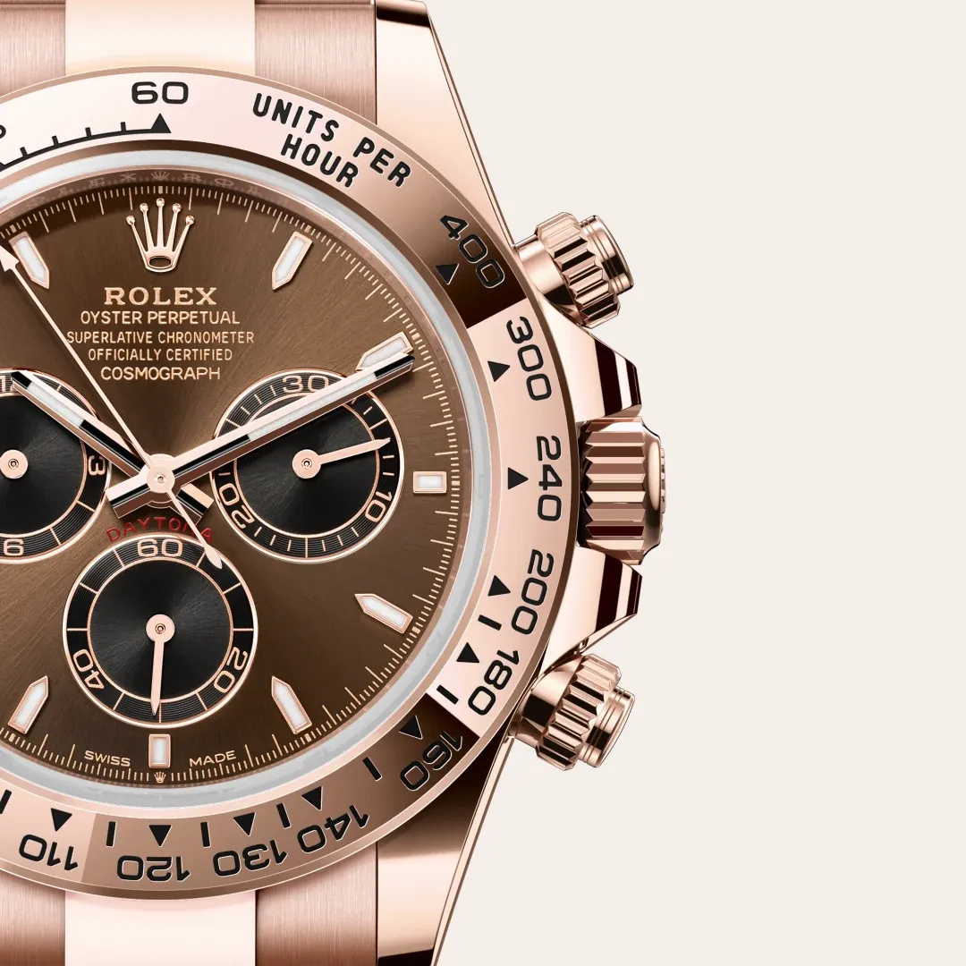 Rolex Cosmograph Daytona Ouro Everose 18 quilates, M126505-0005 ...