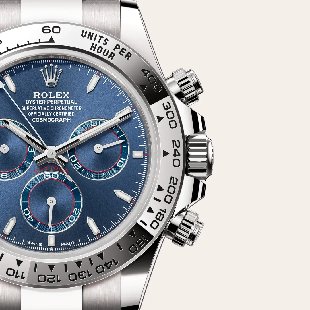 Rolex Cosmograph Daytona ouro branco 18 quilates, M126509-0005