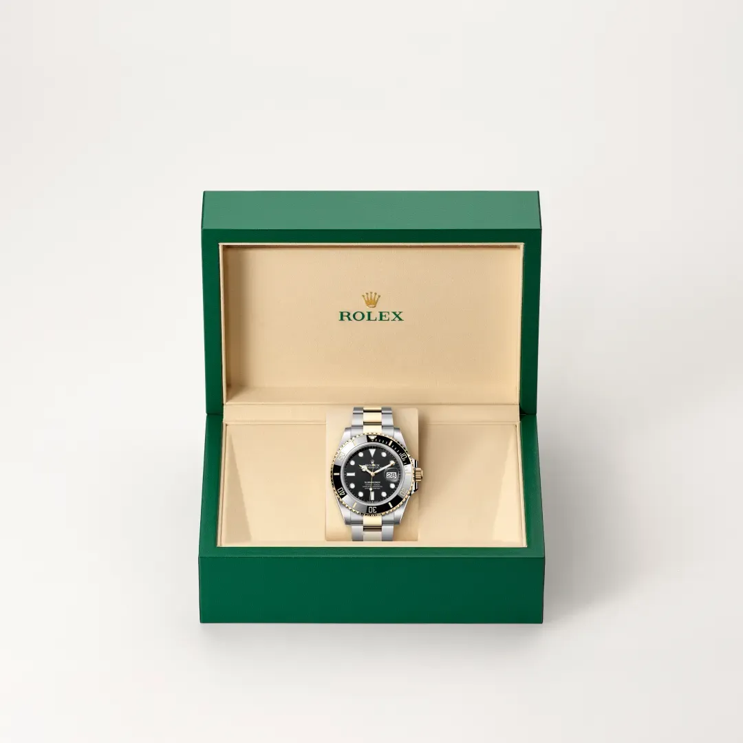 Rolex Submariner Date Rolesor amarelo – combinação de aço