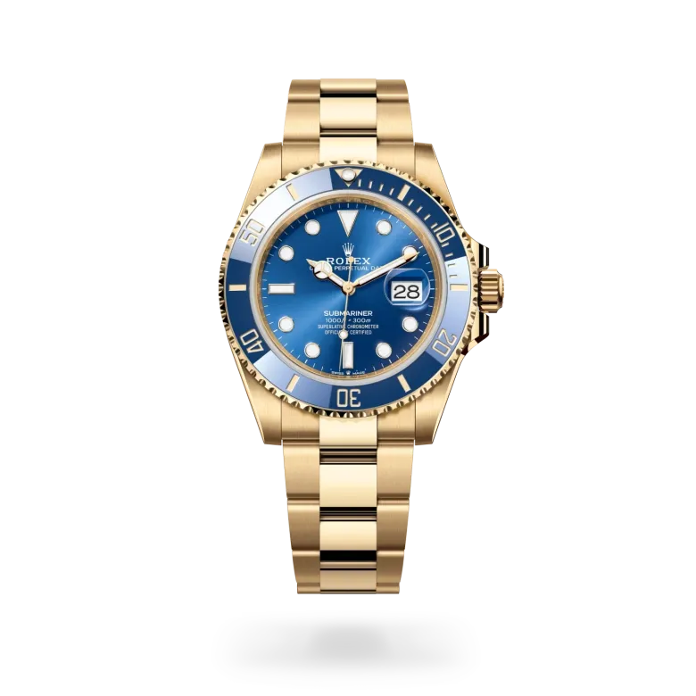 Rolex Submariner Date Ouro amarelo 18 quilates, M126618LB-0002