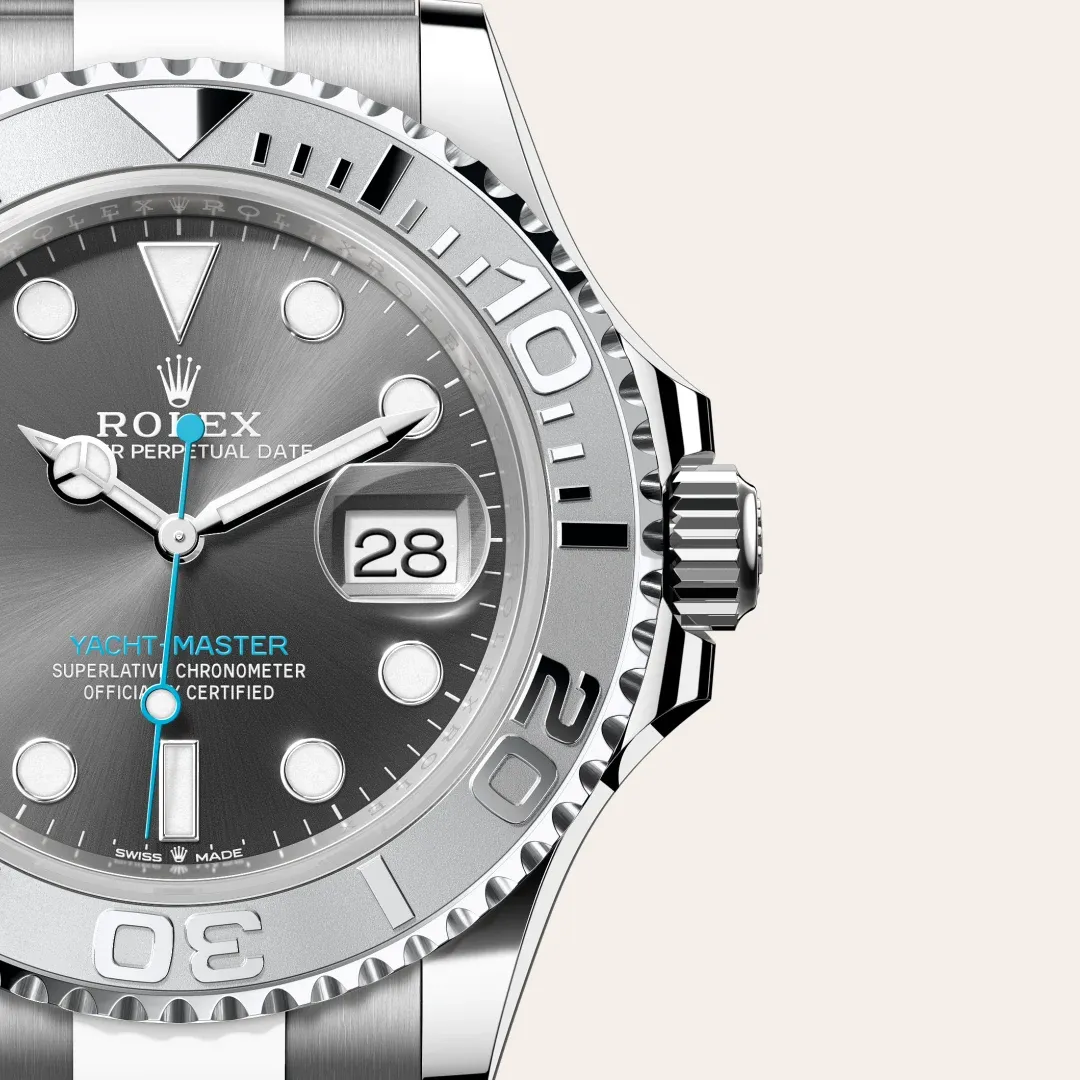 まこと Rolex Yacht-Master 40 Rolesium – combinação de aço Oystersteel e