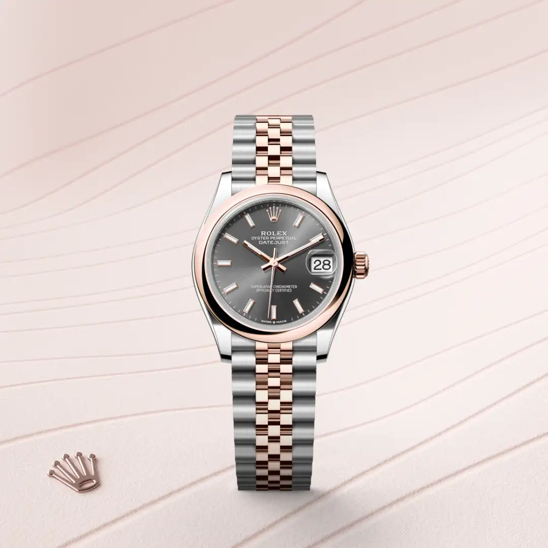 Rolex Datejust 31 Rolesor Everose – combinação de aço Oystersteel