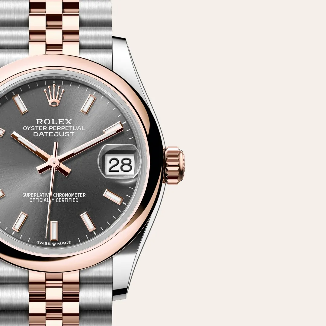 Rolex Datejust 31 Rolesor Everose – combinação de aço Oystersteel