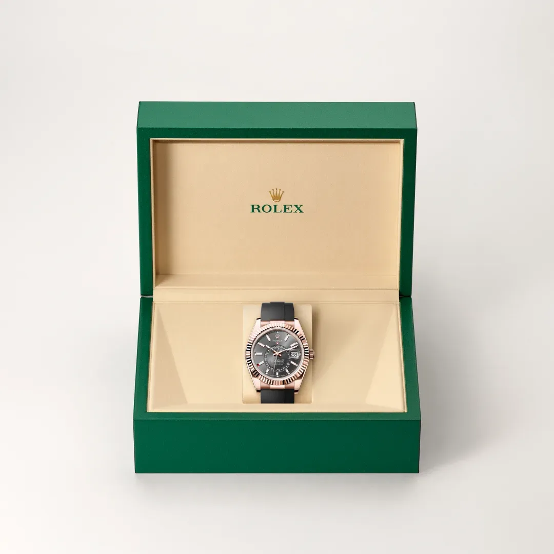 Rolex Sky-Dweller Ouro Everose 18 quilates, M336235-0004 | Frattina