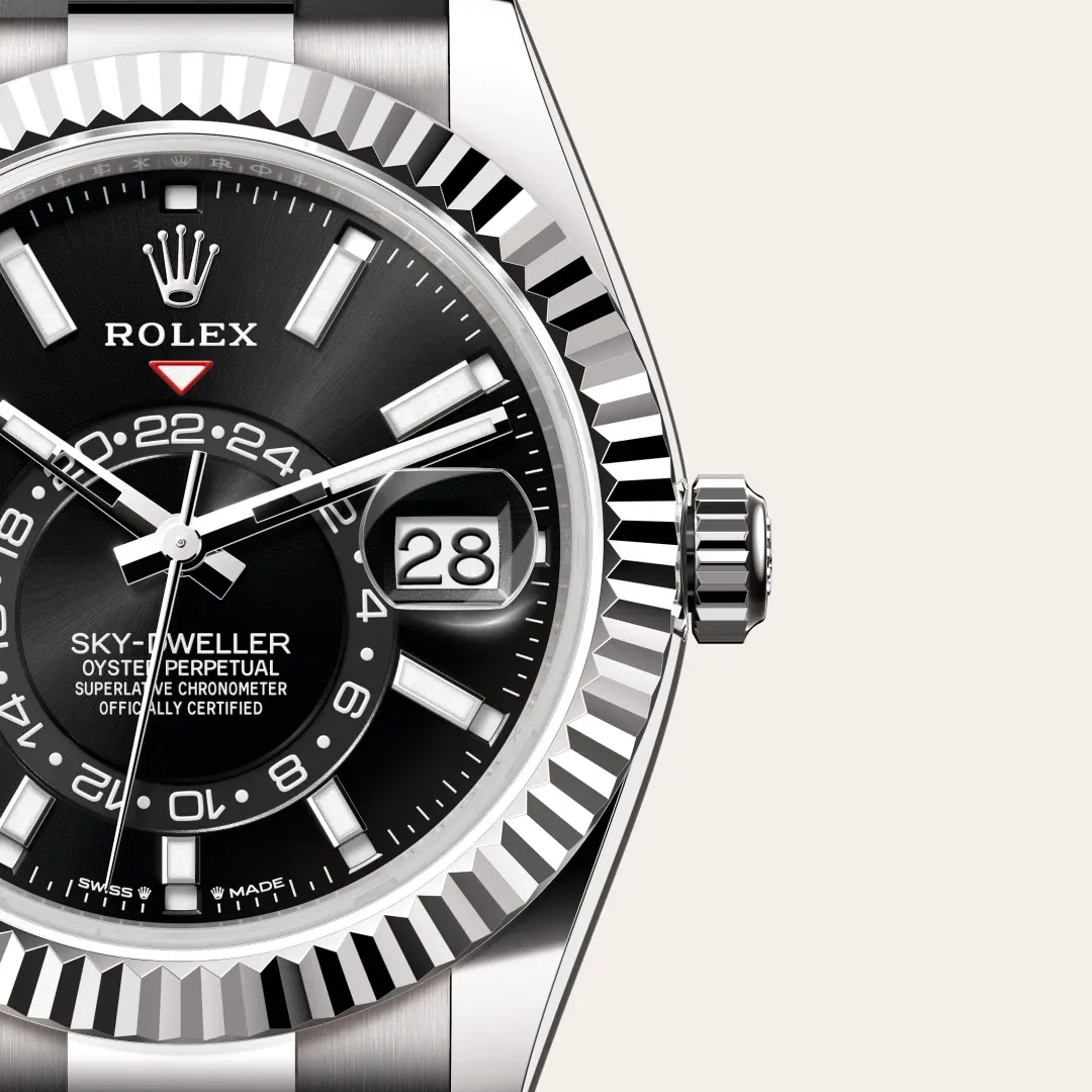 Rolex Sky-Dweller ouro branco 18 quilates, M336239-0002 | Frattina