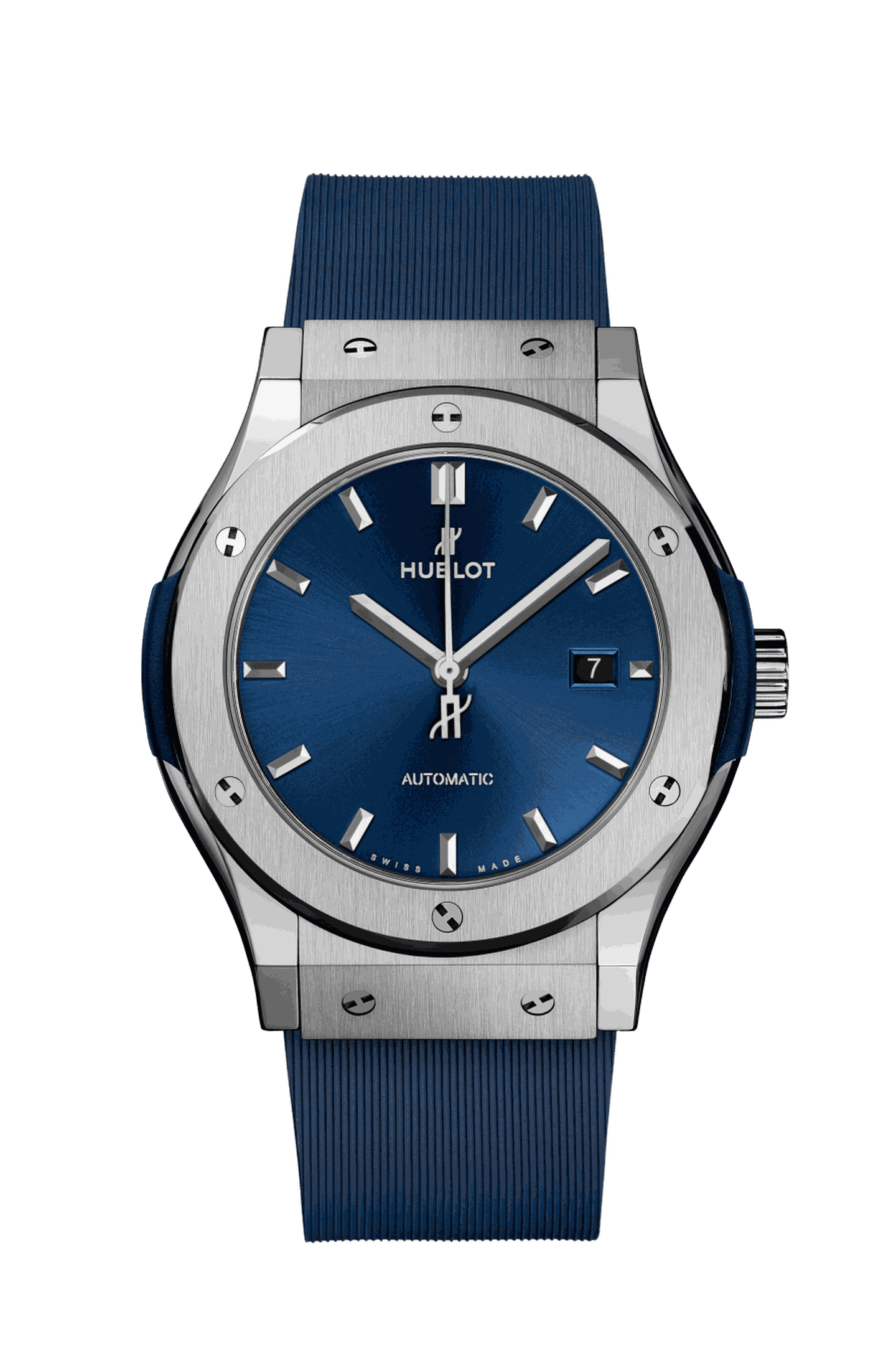 大人も着やすいシンプルファッション Relógio Hublot Classic Fusion Titanium Blue de 42mm - 542.Nx その他