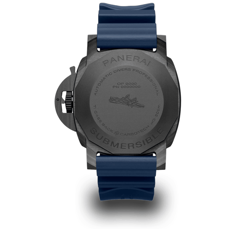 Relógio Panerai Submersible Quaranta Quattro Carbotech Blu Abisso
