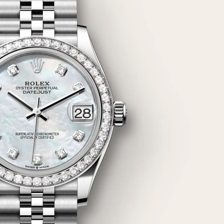 Rolex Datejust 31 Rolesor branco , M278384RBR-0008 | Frattina