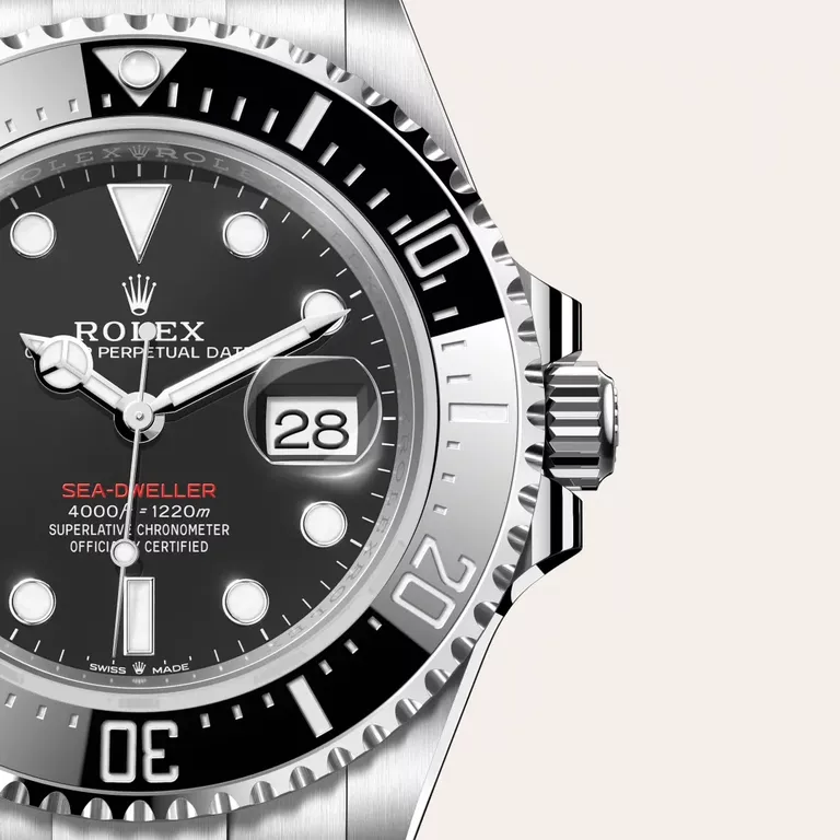 smile Rolex Sea-Dweller Aço Oystersteel, M126600-0002 | Frattina