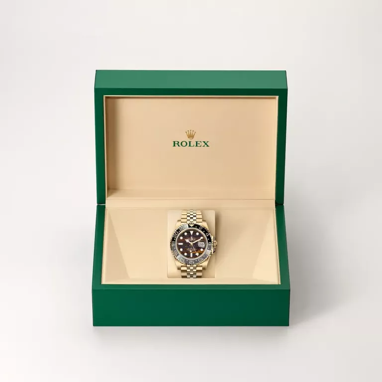 Rolex GMT-Master II Ouro amarelo 18 quilates, M126718GRNR-0002