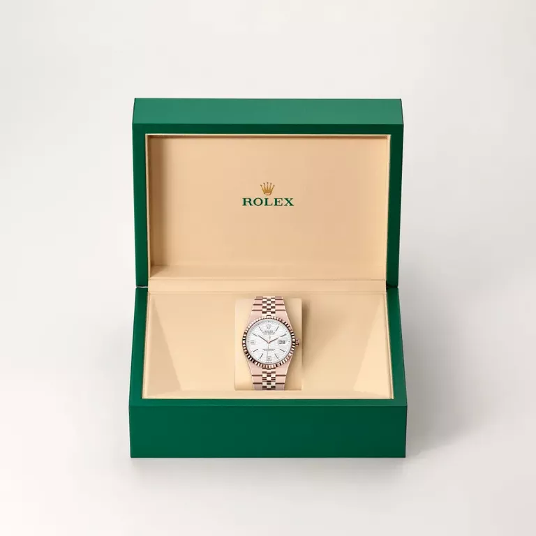 Rolex Land-Dweller 36 Ouro Everose 18 quilates, M127235-0001
