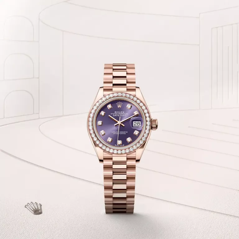 Rolex Lady-Datejust Ouro Everose 18 quilates, M279135RBR-0020